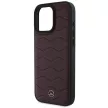 Mercedes case iPhone 16 Pro Max 6,9" MEHCP16X23RWRSR Hardcase MB Waves Leather tok, piros
