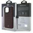 Mercedes case iPhone 16 Pro Max 6,9" MEHCP16X23RWRSR Hardcase MB Waves Leather tok, piros