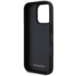 Mercedes case iPhone 16 Pro Max 6,9" MEHCP16XARMBK Hardcase Leather Urban tok, fekete