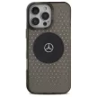 Mercedes case iPhone 16 Pro 6,3" MEHMP16L23HCPK Hardcase MB Case Star Pattern tok, fekete