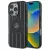 Mercedes case iPhone 16 Pro 6,3" MEHMP16L23HRSK Hardcase MB Double Layer Crossed Lines MagSafe tok, fekete