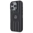 Mercedes case iPhone 16 Pro 6,3" MEHMP16L23HRSK Hardcase MB Double Layer Crossed Lines MagSafe tok, fekete