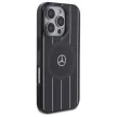 Mercedes case iPhone 16 Pro 6,3" MEHMP16L23HRSK Hardcase MB Double Layer Crossed Lines MagSafe tok, fekete