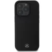 Mercedes case iPhone 16 Pro Max 6,9" MEHMP16X23RBARK Hardcase Textutok, piros And Plain Leather MagSafe tok, fekete