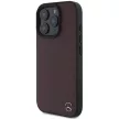 Mercedes MEHMP16X23RBGVR iPhone 16 Pro Max 6.9" tok, piros hardcase MB Wood Imitation Leather MagSafe