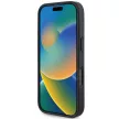 Mercedes MEHMP16X23RBGVR iPhone 16 Pro Max 6.9" tok, piros hardcase MB Wood Imitation Leather MagSafe