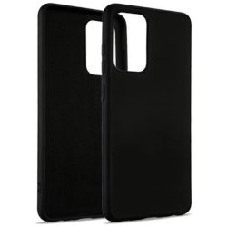 Silicone Case iPhone 13 Mini hátlap, tok, fekete