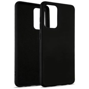 Silicone Case iPhone 13 Mini hátlap, tok, fekete
