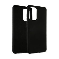 Silicone Case iPhone 13 hátlap, tok, fekete