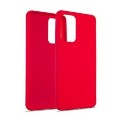 Silicone Case iPhone 13 hátlap, tok, piros