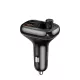 Baseus S13 univerzális autós töltő és FM transmitter, dual-usb, fekete