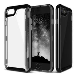   Caseology iPhone 7 Plus Skyfall Series hátlap, tok, matt fekete