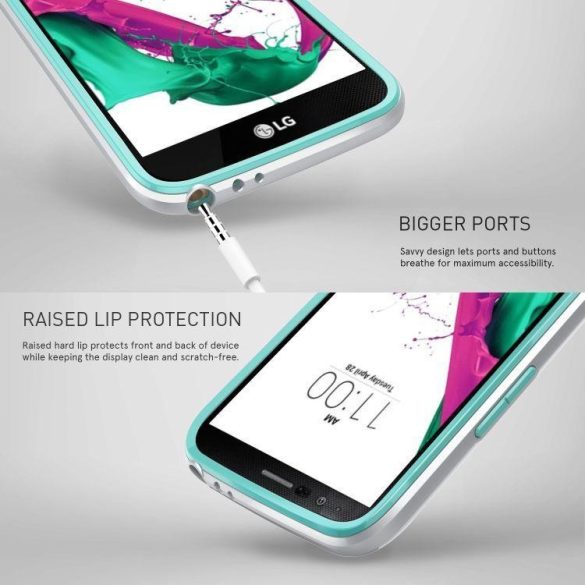 Caseology LG G5 Wavelength Series hátlap, tok, türkiszkék