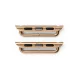 Apple Watch óraszíj Screw adapter 42mm óraszíjhoz, rozé arany