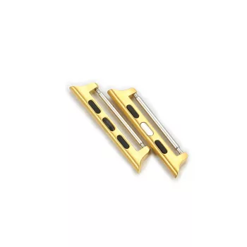   Apple Watch Stainless Steel Spring Bar adapter 38mm óraszíjhoz, arany