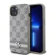 DKNY iPhone 13 PU Leather Checkered Pattern and Stripe DKHCP13MPCPTSSE hátlap, tok, bézs