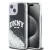 DKNY iPhone 13/14 Liquid Glitter Arch Logo DKHCP14SLBNAEK hátlap, tok, fekete