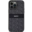DKNY hátlap, tok, Leather Mono Stripe & Metal Logo DKHCP14XPRTHSLK Iphone 14 Pro Max hátlap, tok, fekete