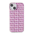 DKNY iPhone 15 PC/TPU Repeat Pattern Case DKHCP15SHOPECP hátlap, tok, rózsaszín