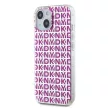 DKNY iPhone 15 PC/TPU Repeat Pattern Case DKHCP15SHOPECP hátlap, tok, rózsaszín