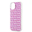 DKNY iPhone 15 PC/TPU Repeat Pattern Case DKHCP15SHOPECP hátlap, tok, rózsaszín