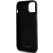DKNY iPhone 15 DKHCP15SSMCBSK hátlap, tok Silicone W/Stack Metal Logo, fekete
