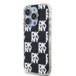 DKNY iPhone 15 Pro Max DKHCP15XHDLCEK hátlap, tok PC TPU Checkered Pattern, fekete