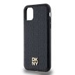 DKNY case for IPHONE 11 Magsafe hátlap, tok DKHMN61PSHRPSK Repeat Pattern W/Stack Logo, fekete