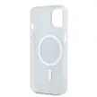 DKNY iPhone 13 PC/TPU Repeat Pattern Tonal Stripe Magsafe kompatibilis DKHMP13MHRHSEK hátlap, tok, fekete