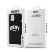 DKNY iPhone 13 Liquid Silicone Arch Logo MagSafe kompatibilis DKHMP13MSNYACH szilikon hátlap, tok, fekete