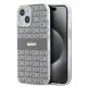 DKNY iPhone 14 PC/TPU Repeat Pattern Tonal Stripe Magsafe kompatibilis DKHMP14SHRHSEE hátlap, tok, bézs