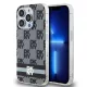 DKNY case for IPHONE 14 Pro Max Magsafe hátlap, tok DKHMP14XHCPTSK Checkered Pattern W/Printed Stripes, fekete