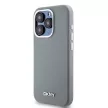 DKNY iPhone 15 Pro Liquid Silicone Arch Logo MagSafe kompatibilis DKHMP15LSMCHLG szilikon hátlap, tok, szürke