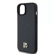 DKNY iPhone 15 compatible with MagSafe DKHMP15SPSHRPSK hátlap, tok MagSafe Pu Repeat Pattern W/Stack Logo, fekete