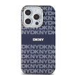 DKNY DKHMP15XHRHSEB iPhone 15 Pro Max 6.7" hátlap, tok IML Mono & Stripe MagSafe, kék