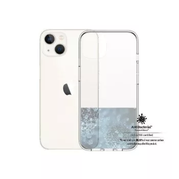   PanzerGlass ClearCase iPhone 13 6,1" antibakteriális katonai mifemalesítésű tok, átlátszó