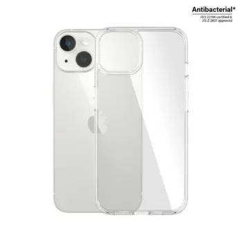   PanzerGlass hátlap, tok HardCase iPhone 14/15/13 6,1" antibakteriális katonai minősítésű, átlátszó