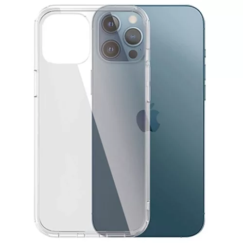 PanzerGlass ClearCase iPhone 12 Pro Max antibakteriális katonai mifemalesítésű tok, átlátszó