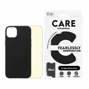   CARE by PanzerGlass Fearlessly Fashionable tok iPhone 15 Plus 6,7", fekete