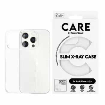   CARE by PanzerGlass Slim X-Ray tok iPhone 15 Pro 6.1", átlátszó 1434