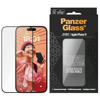  PanzerGlass kijelzővédő flexibilis kerámiafólia Protection iPhone 15 6.1"
