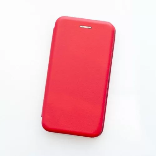 Beline Book Magnetic oldalra nyíló tok Samsung Galaxy S21+, piros
