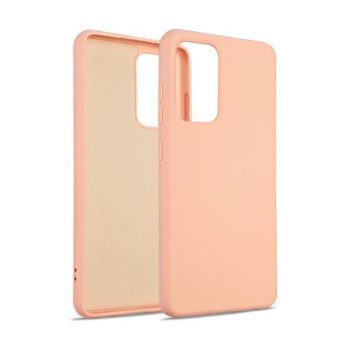   Beline Silicone Case hátlap, tok Samsung A52s/A52 4G/5G, rózsaszín