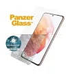 PanzerGlass kijelzővédő üvegfólia E2E Samsung Galaxy S21 G991 tokbarát ujjlenyomat kompatibilis antibakteriális 5D teljes kijelzős