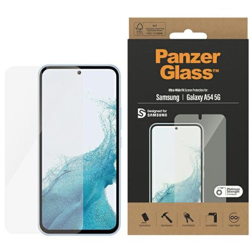 PanzerGlass kijelzővédő üvegfólia Ultra-Wide Fit Samsung Galaxy A54 5G A546