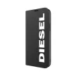 Diesel Booklet Case Core for iPhone 12/12 Pro hátlap, tok, fekete, fehér