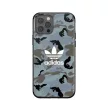 Adidas OR Snap Case tok Camo iPhone 12/12 Pro, kék, fekete