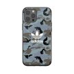 Adidas OR Snap Case tok Camo iPhone 12 Pro Max, kék, fekete