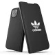 Adidas OR Booklet tok BASIC iPhone 13 6,1", fekete, fehér
