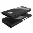 Adidas OR Booklet Case tok PU iPhone 13 Pro/13 6,1", fekete, fehér
